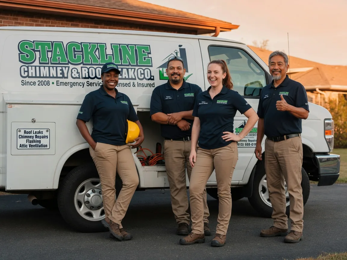 Chimney flashing repair company in Barwick, GA
